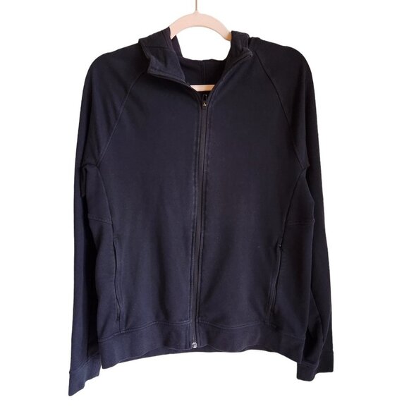 lululemon athletica Other - Lululemon Men's Sweatshirt Medium Blue Navy City Sweat Full Zip Hoodie Pockets